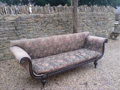 Regency ebonised beech antique sofa2.jpg